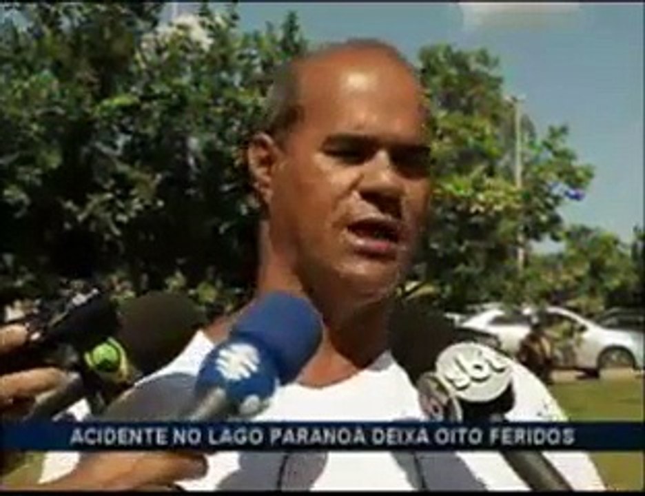 Acidente no lago