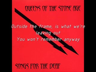 Queens Of The Stone Age - Go With The Flow (With Lyric)