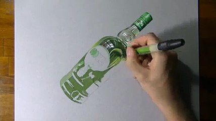 Amazing 3D Pencil Drawing by Marcello Barenghi