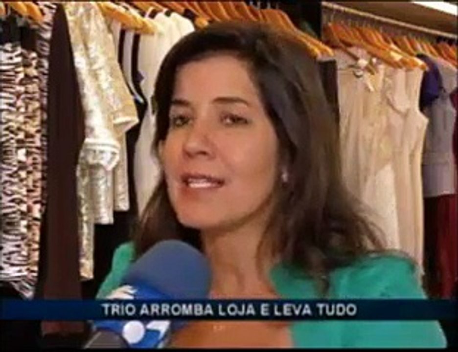Loja assaltada