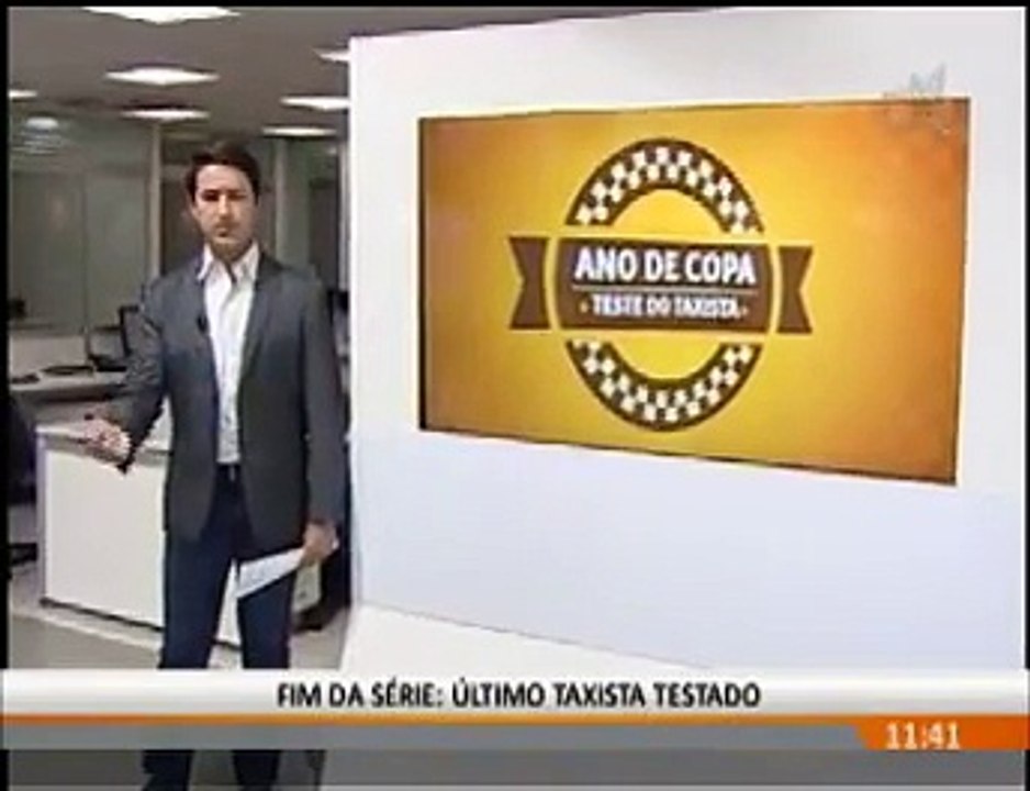 Teste em táxis