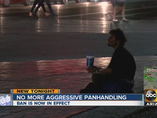 No more aggressive panhandling