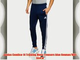 adidas Condico 14 Training Mens Trousers blue Newnav/Wht Size:M