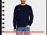 Nike Men's Pullover TS Core Fleece Long Sleeve Crew blue Obsidian/white Size:L
