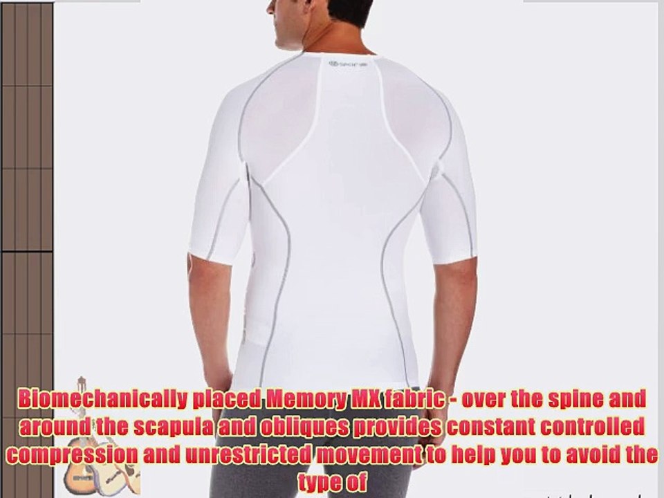 Skins A200 Short Sleeve Men's Compression Top - White M