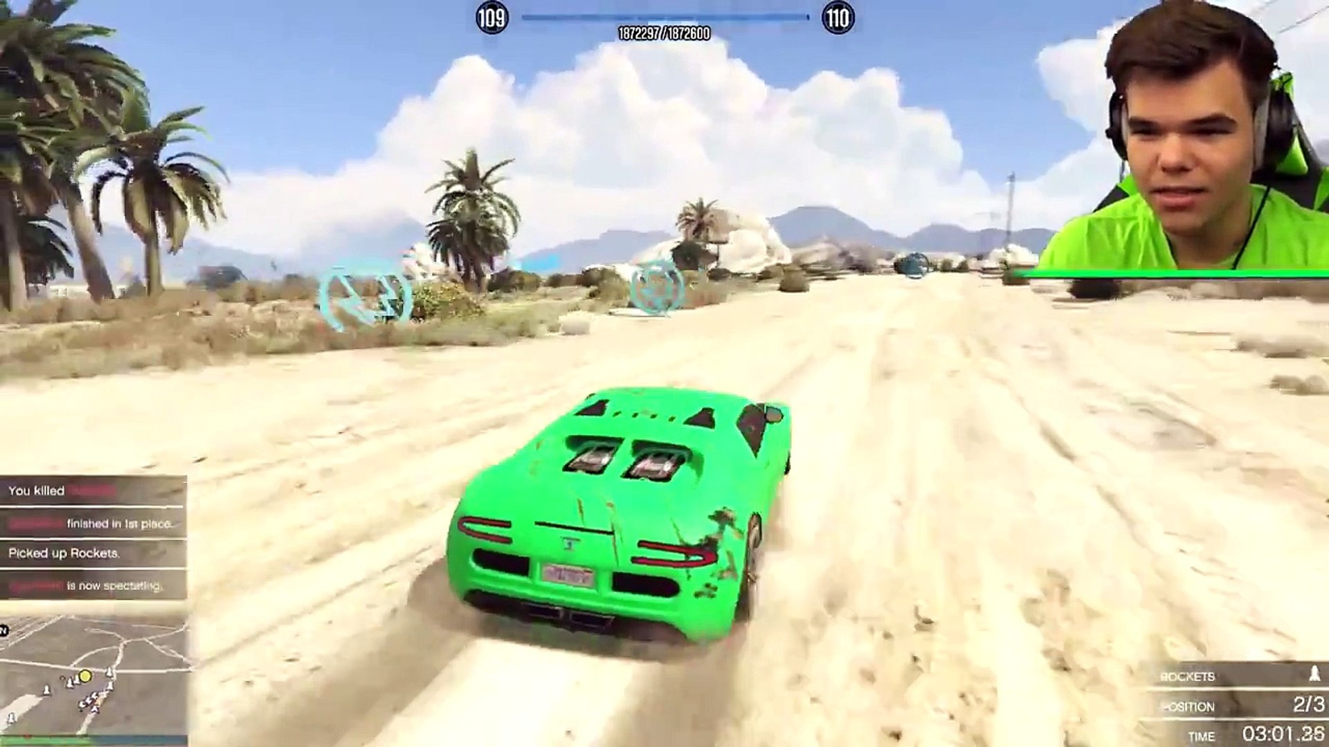 CRAZY DESERT JUMPS Jelly GTA 5 Funny Moments - video Dailymotion