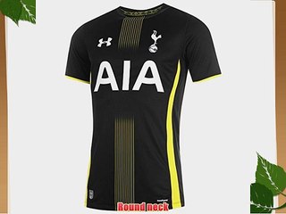 Under Armour Kids Tottenham Hotspurs Away Shirt 2014 2015 Junior Black/Sun/White 13 (XLB)