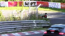 Touristenfahrt almost Crash Unfall 08 09 2012 Nordschleife Nürburgring Drift HD