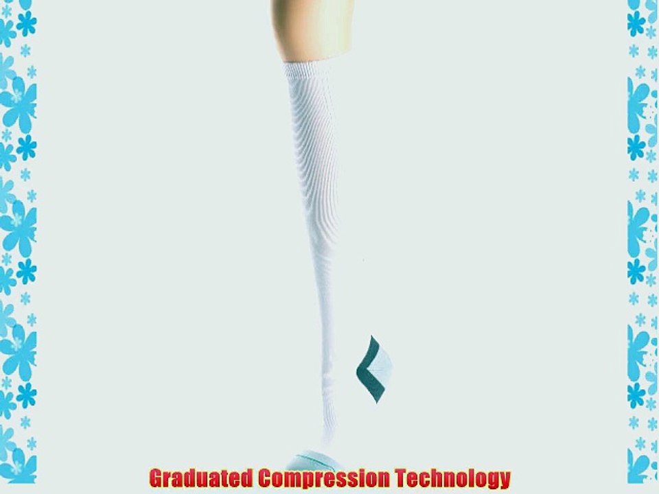 1000 Mile Compression Tactel Sock - White Medium (6-8.5UK)