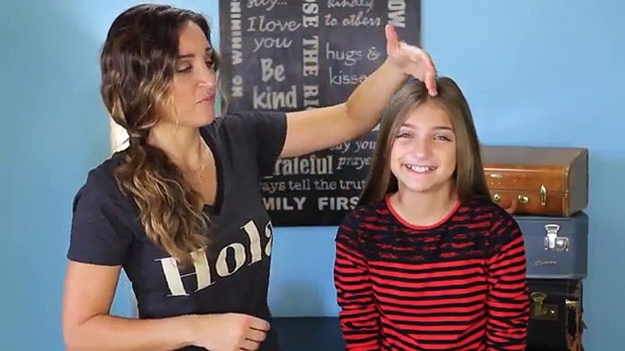 Mermaid Half Braid Tutorial _ Cute Hairstyles -