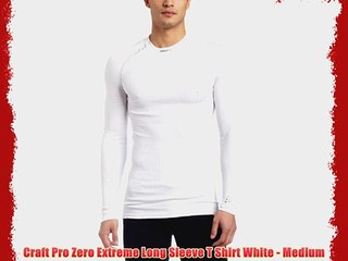 Craft Pro Zero Extreme Long Sleeve T Shirt White - Medium
