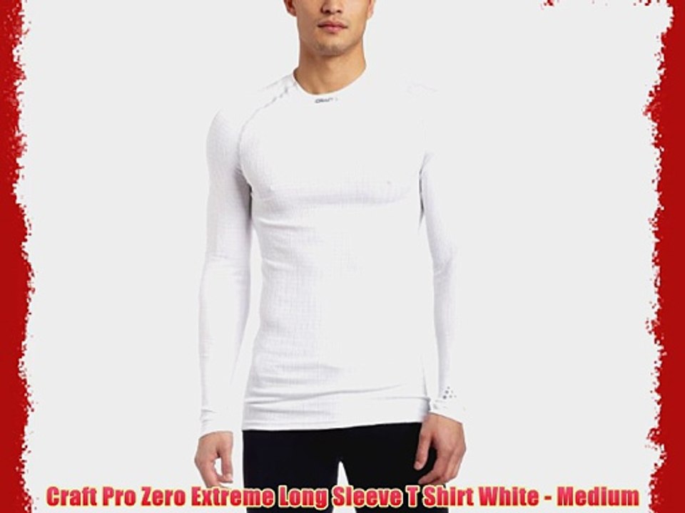 Craft Pro Zero Extreme Long Sleeve T Shirt White - Medium