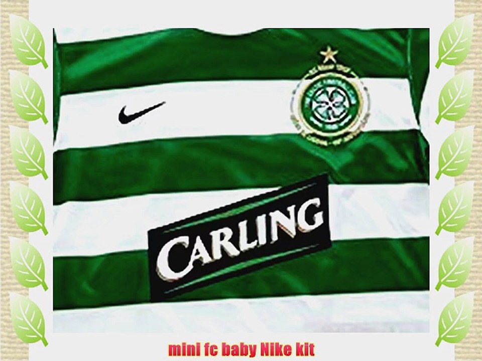 Celtic Glasgow FC Children's Mini Football Kit Jersey Set Nike 217125-377 - Polyester 18-24