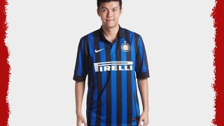 Nike Men's Replica Football Shirt Short Sleeves Internazionale black/football white Size:M