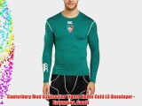 Canterbury Men's Leicester Tigers Home Cold LS Baselayer - Evergreen Small