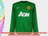 Manchester United 2012/13 LS Goalkeepers Football Shirt Green lucky green/pine green/football