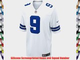 NFL Nike Dallas Cowboys Tony Romo American Football Game Jersey Shirt in White (Medium)