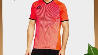 adidas Men's Predator Training T-Shirt - Infrared/Black/Neon Orange X-Large