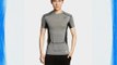 Nike Men's Hypercool Compression 2.0 Short Sleeve Shirt - Carbon Heather/Dark Steel Grey/Black