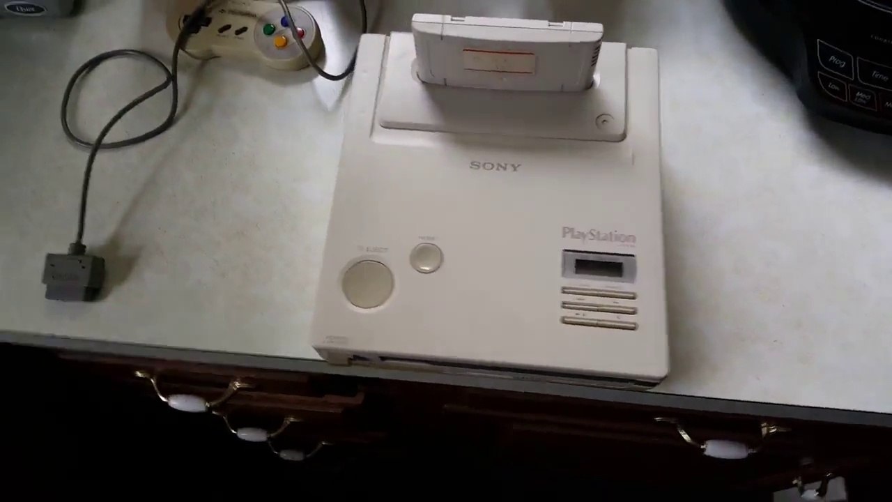 Sony avait copié nintendo avec sa console Nintendo Playstation Superdisc