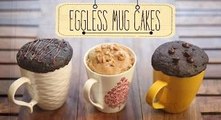 Eggless Mug Cakes | 2 Minute Microwave Mug Cakes | Beat Batter Bake With Priyanka