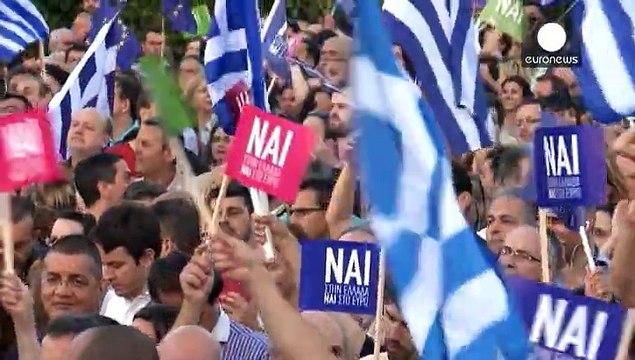 Греция: сторонники да боятся остаться вне ЕС