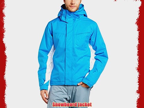 Quiksilver Men's Mission Plus Snow Jacket - Brilliant Blue X-Large