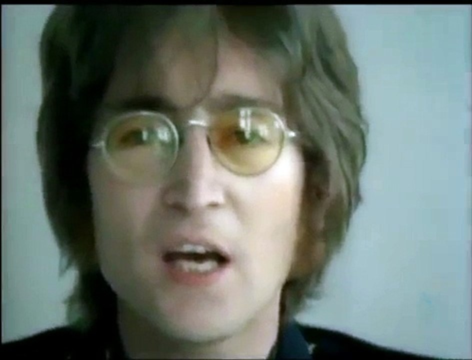 John Lennon - Imagine Music Video(HD/HQ)