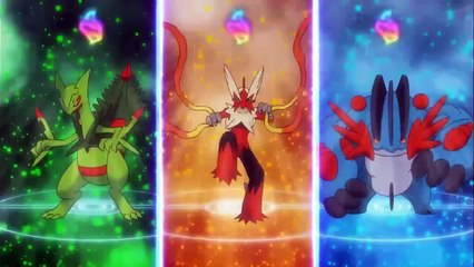 Bande annonce en dessin animé de Pokémon Rubis Oméga et Pokémon Saphir Alpha  fr