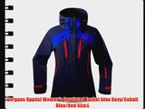 Bergans Oppdal Women's Insulated Jacket blue Navy/Cobalt Blue/Red Size:L