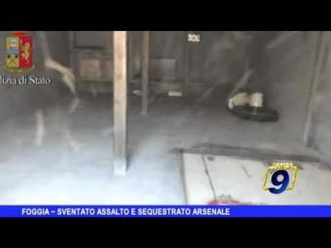 FOGGIA | Sventato assalto e sequestrato arsenale