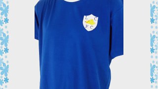 Old School Football Leicester City Retro Football T-Shirt Size- L