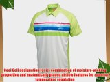 Puma Golf Mens Watercolour Stripe Polo Shirt 2013 Mens L Sharp Green Mens L Sharp Green