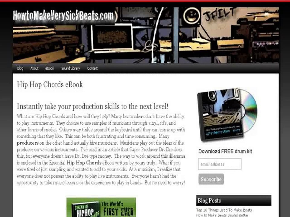 Hip Hop Chords Ebook