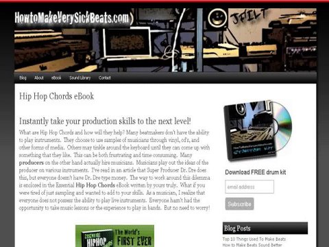 Hip Hop Chords Ebook