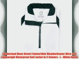 Sunderland Mens Resort Convertible Weatherbeater Ultra-soft Lightweight Waterproof Golf Jacket