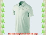 Nike Sport Swing Golf Polo Shirt-Sail-Large