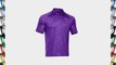 Under Armour Mens ColdBlack Embossed Polo Shirt 2014 Mens S Purple Mens S Purple