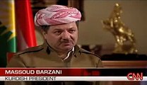 Kurdistan Leader Massoud Barzani Interview 1.6.2008 CNN TV