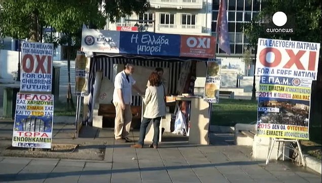 Греция: день тишины накануне референдума