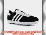 2013 Adidas Samba Funky Golf Shoes-Black/White-10UK