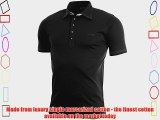 UKKO 2014 Mens Ealing Golf Polo Shirt - Jet Black - XL