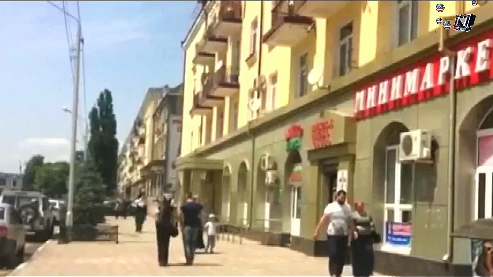 ⁣Чечня 03.06.2015 г.,нападение на офис организации Human Right Watch