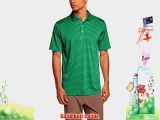 Nike Golf 2014 Mens Dri-FIT Victory Stripe L.S Polo Shirt - Stadium Green - 2XL