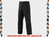 Mizuno Men's Hyper Rain Pants - Black Size 36