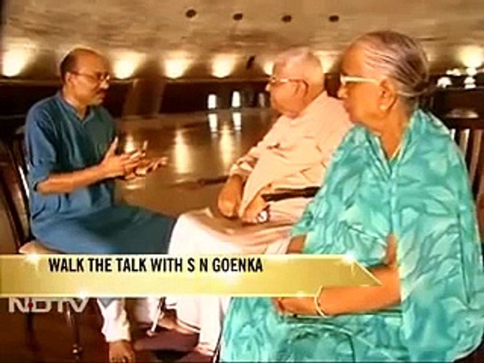 Shri S N Goenka on Vipassana meditation