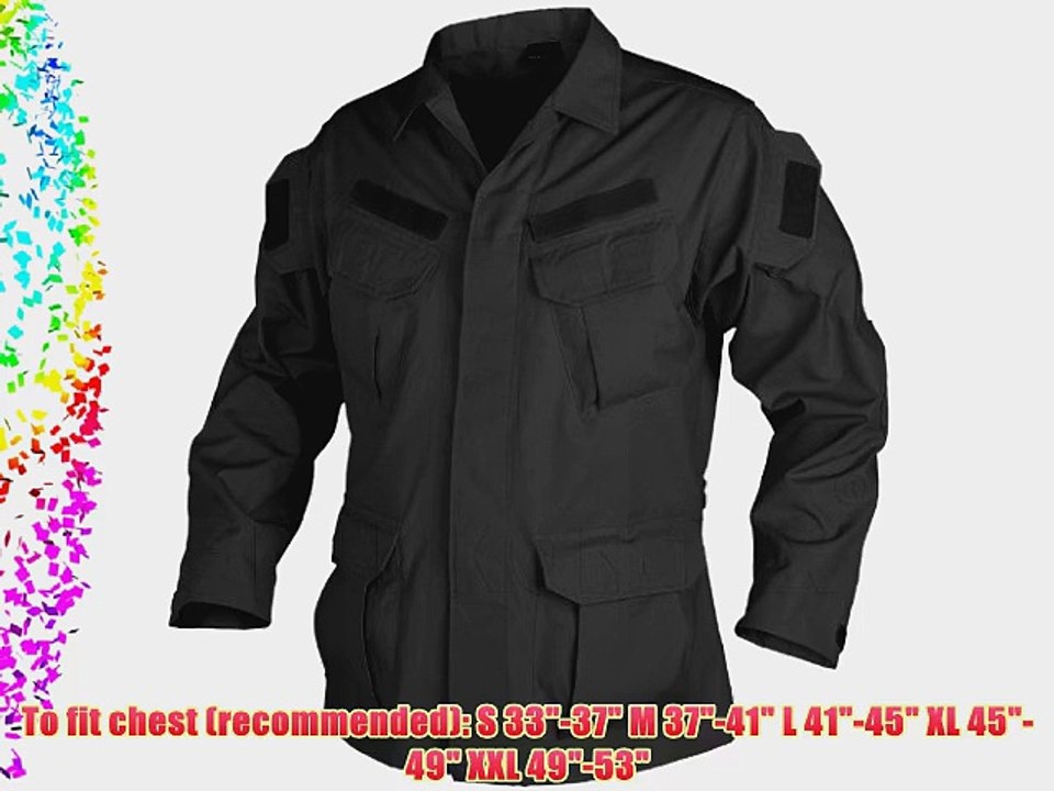 Helikon SFU Shirt Polycotton Ripstop Black size L