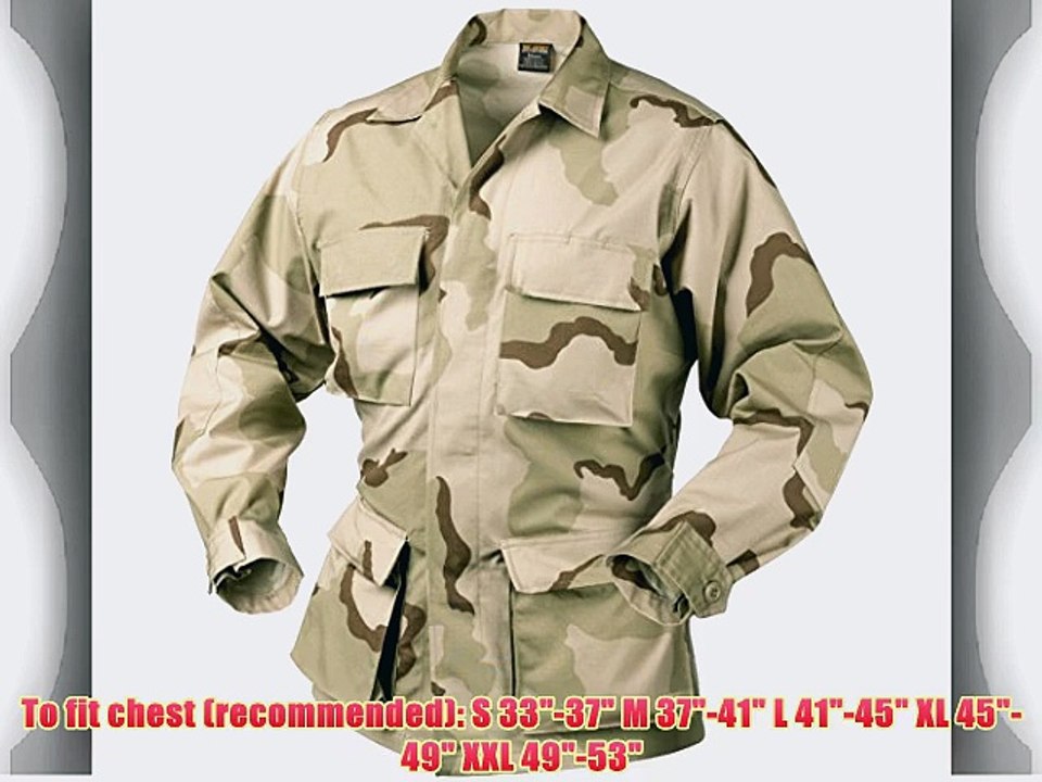 Helikon Genuine BDU Shirt Cotton Ripstop 3-Colour Desert size L