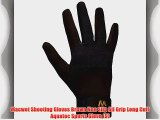 Macwet Shooting Gloves Brown Non Slip All Grip Long Cuff Aquatec Sports Glove (9)