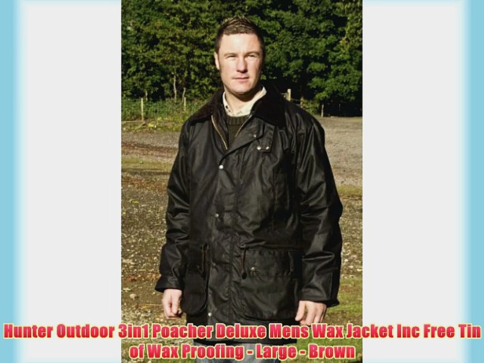 hunter outdoor waxed jacket